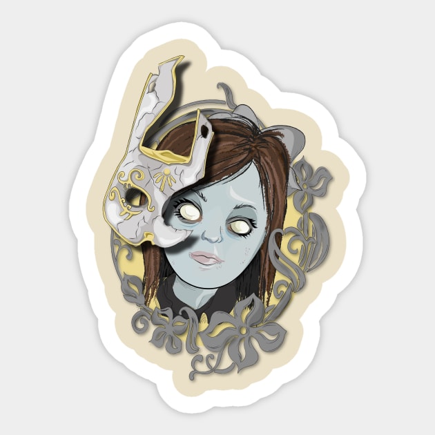 Little Sister Bioshock Sticker by GualdaTrazos